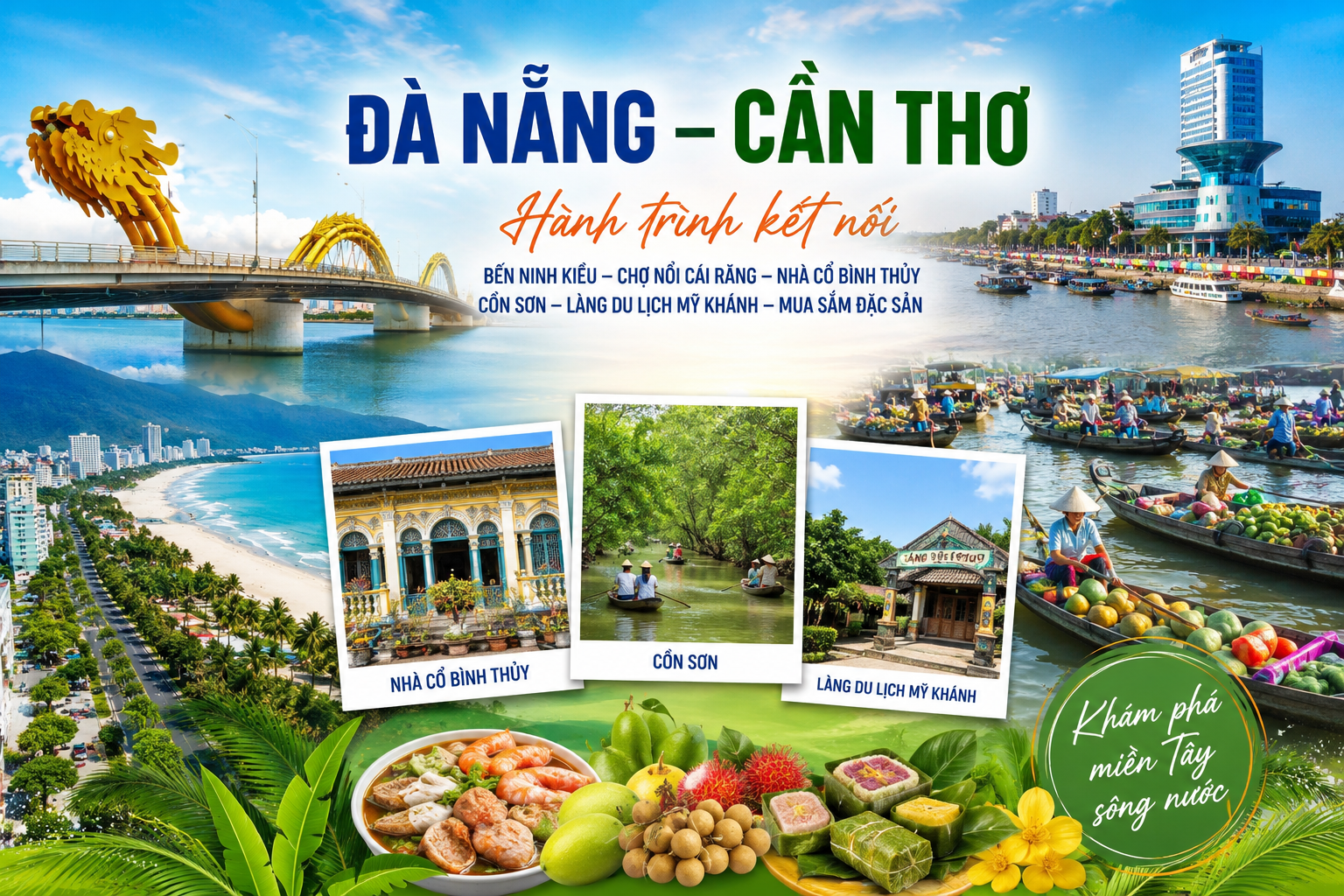 ĐÀ NẴNG - CẦN THƠ(3N2D)