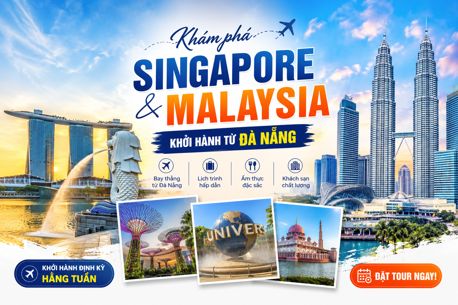 SINGAPORE - MALAYSIA (5N4Đ)